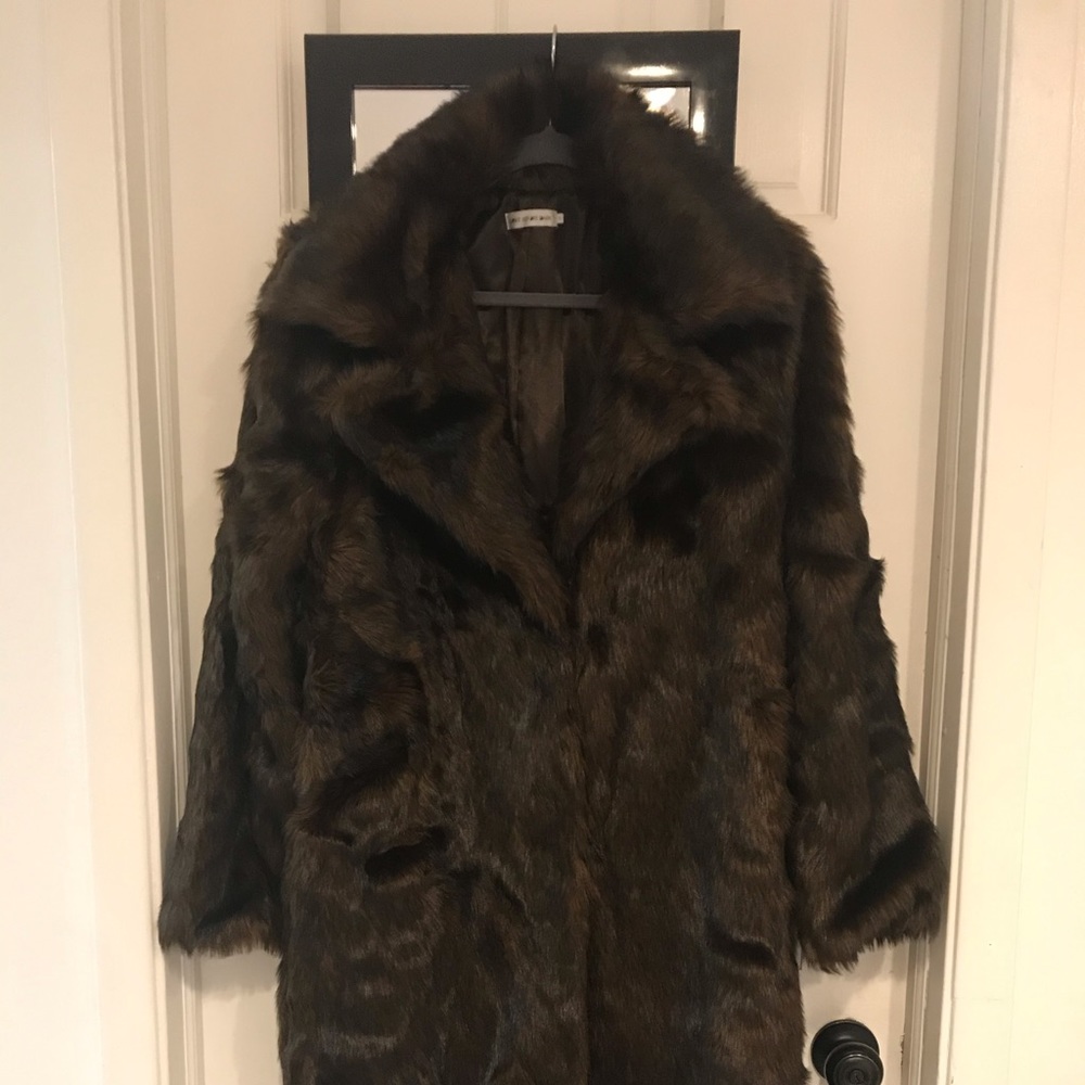 Faux Fur Coat